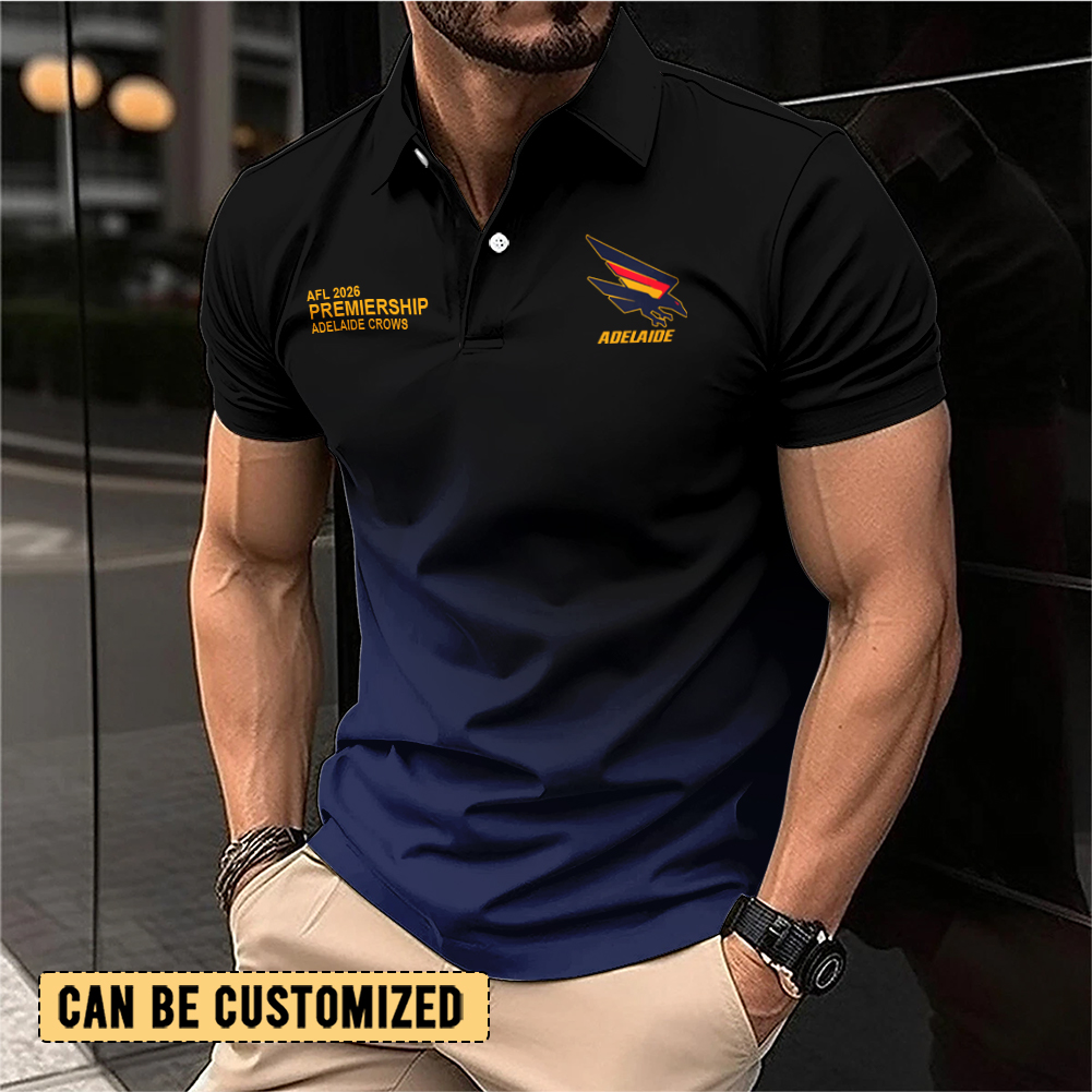 Auspiritmerch Adelaide Crows Personalized Polo Shirt Gift For Fans