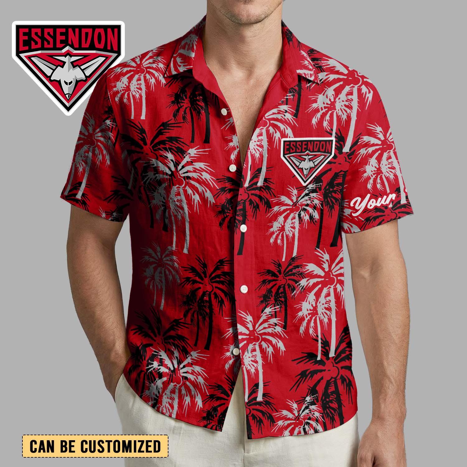 Auspiritmerch Essendon Personalized Hawaiian Shirt Gift For Fans