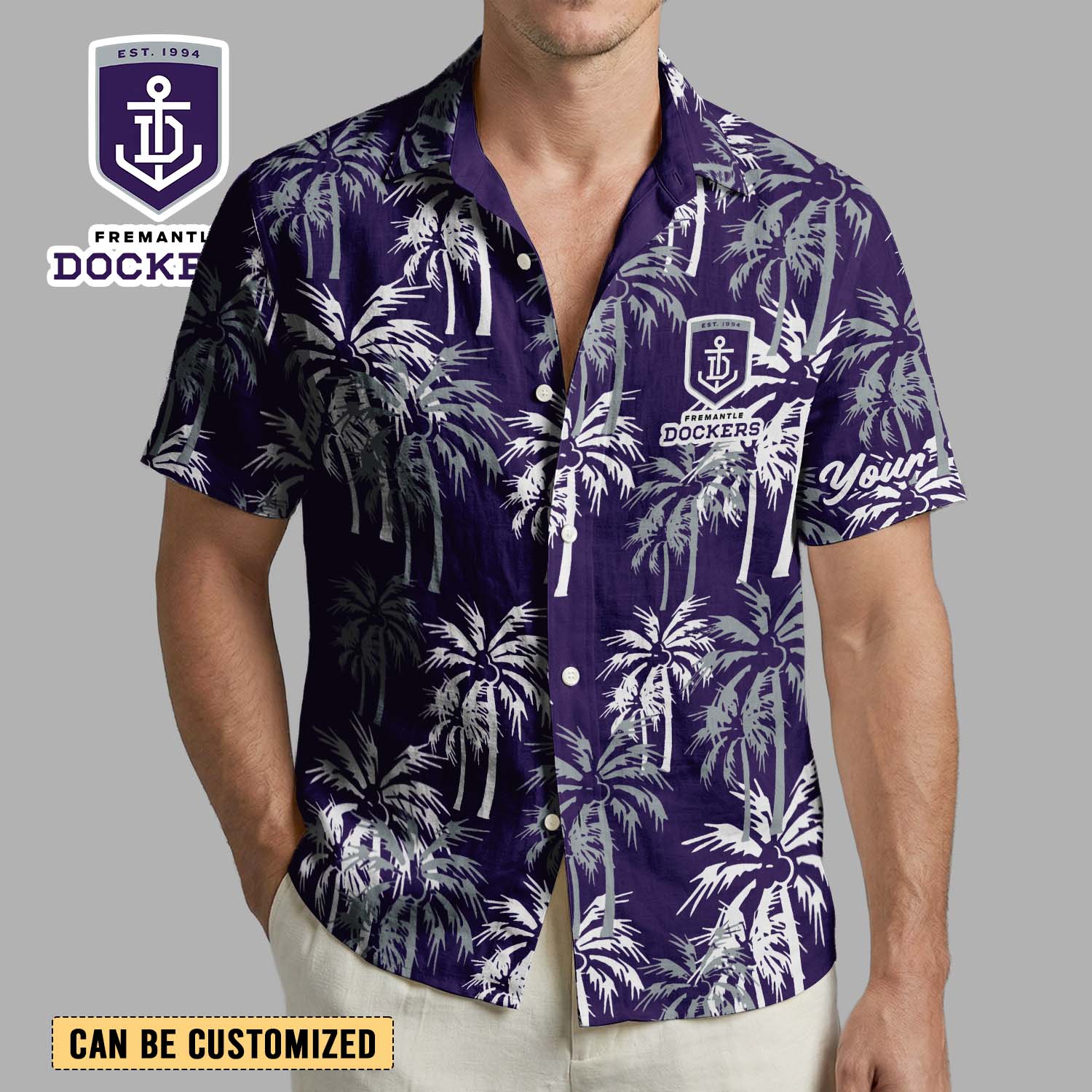 Auspiritmerch Fremantle Dockers Personalized Hawaiian Shirt Gift For Fans