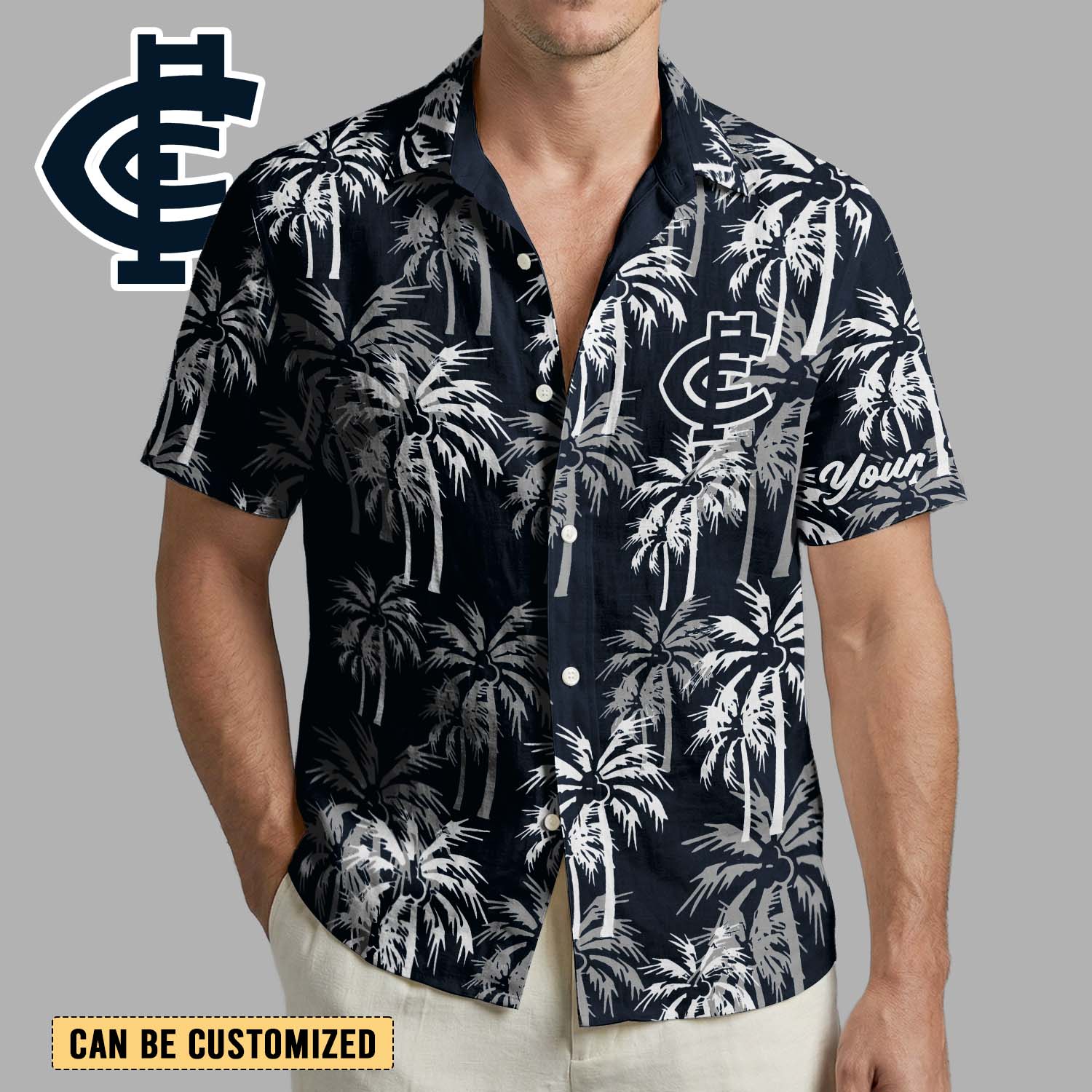 Auspiritmerch Carlton Blues Personalized Hawaiian Shirt Gift For Fans