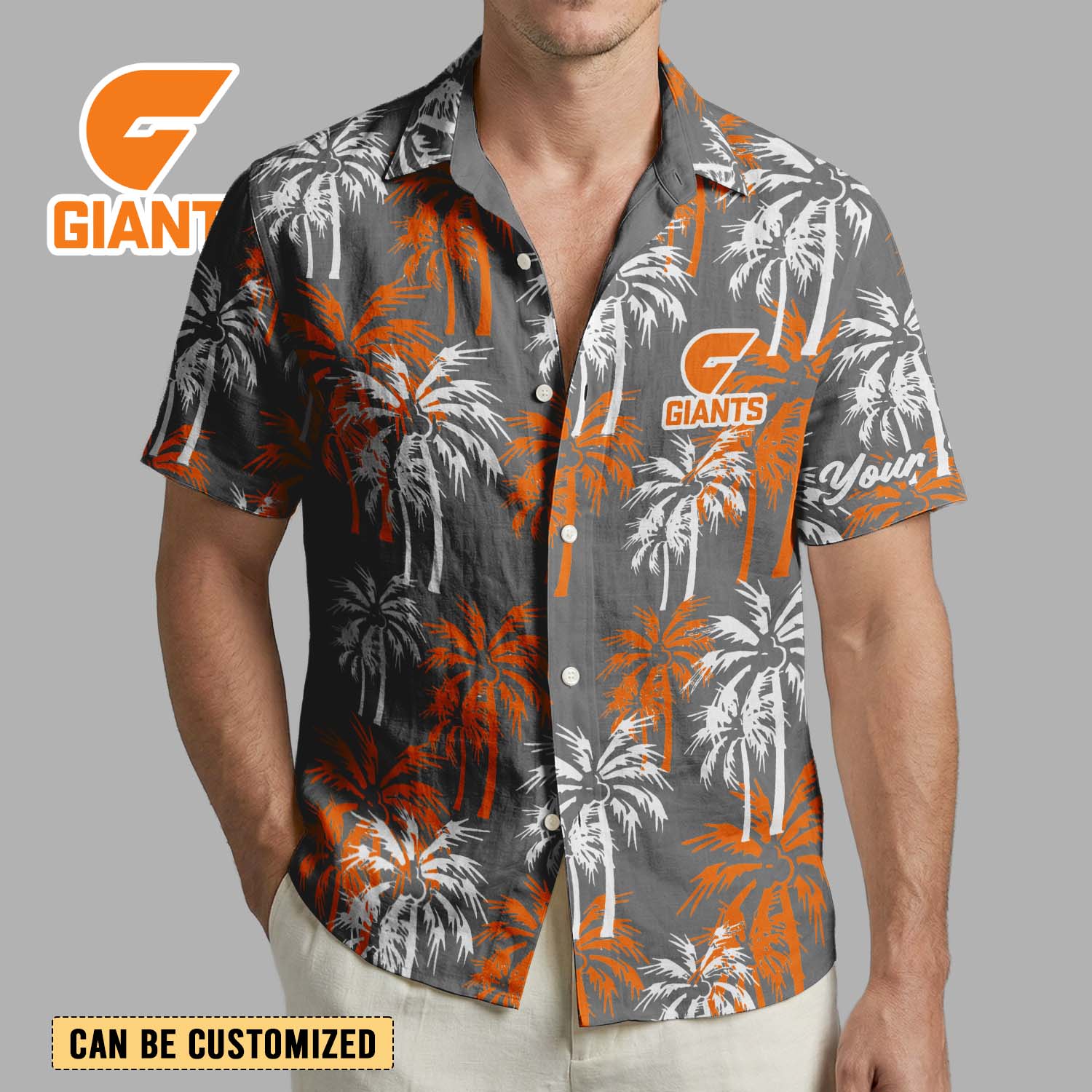 Auspiritmerch GWS Giants Personalized Hawaiian Shirt Gift For Fans