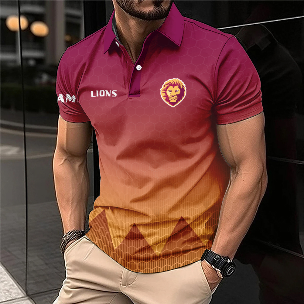Auspiritmerch Brisbane Lions Personalized Polo Shirt Gift For Fans