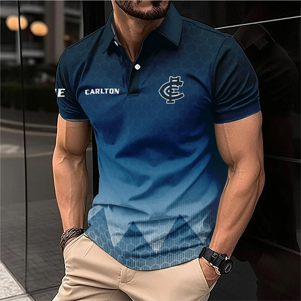 Auspiritmerch Carlton Blues Personalized Polo Shirt Gift For Fans
