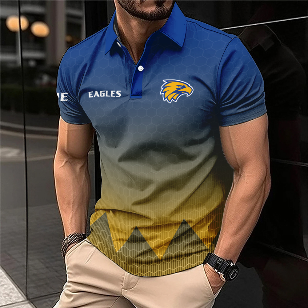Auspiritmerch West Coast Eagles Personalized Polo Shirt Gift For Fans