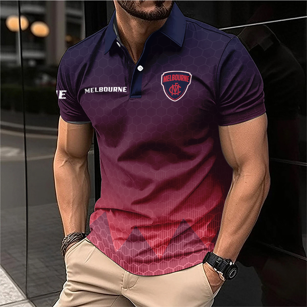 Auspiritmerch Melbourne Demons Personalized Polo Shirt Gift For Fans