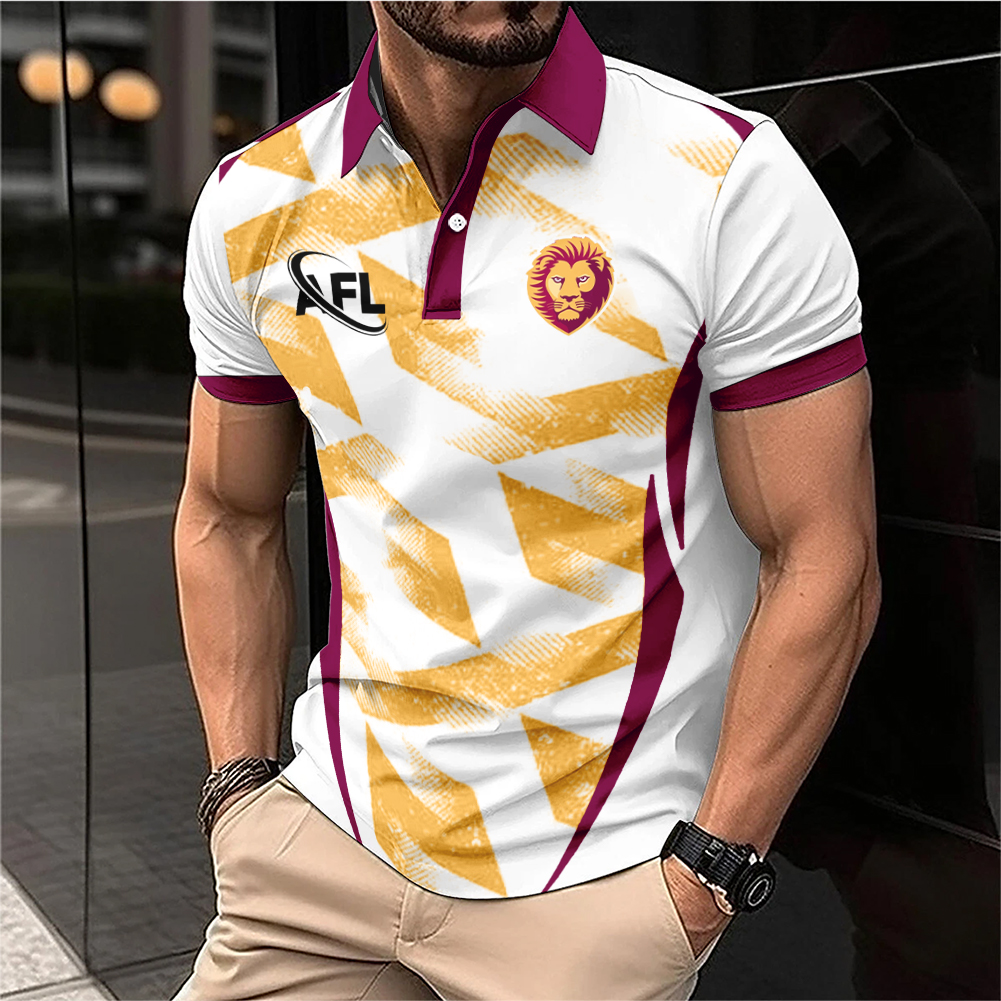 Auspiritmerch Brisbane Lions Personalized Polo Shirt Gift For Fans