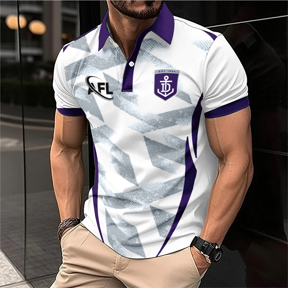 Auspiritmerch Fremantle Dockers Personalized Polo Shirt Gift For Fans