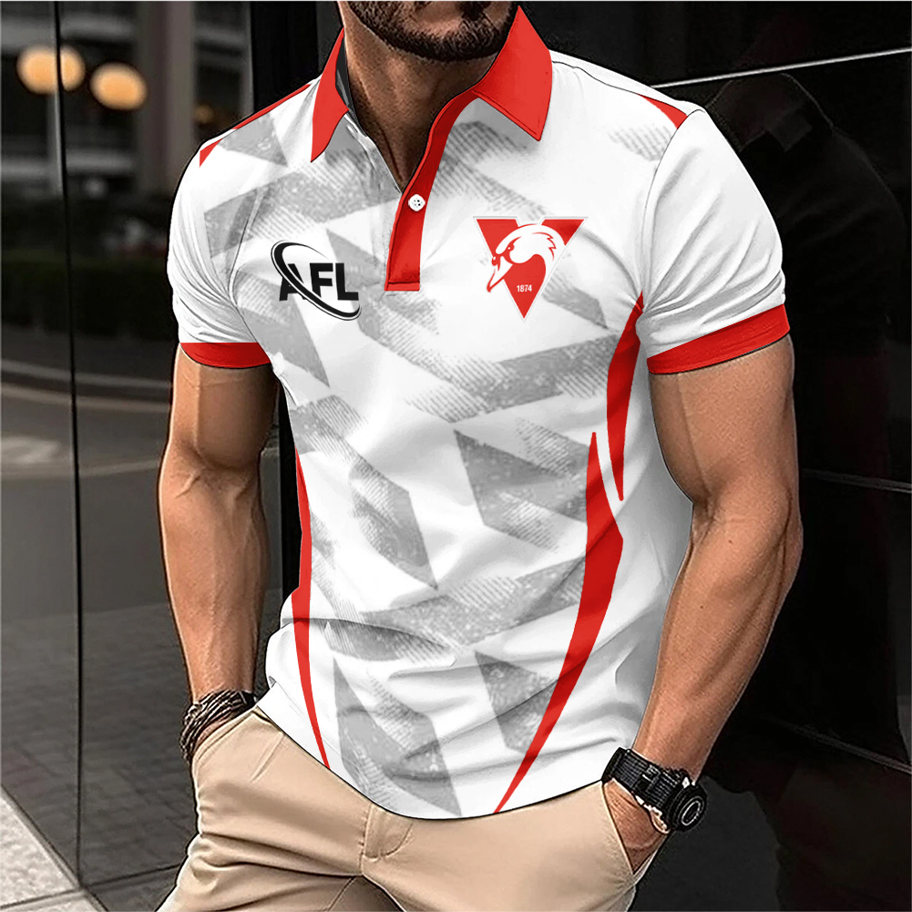 Auspiritmerch Sydney Swans Personalized Polo Shirt Gift For Fans