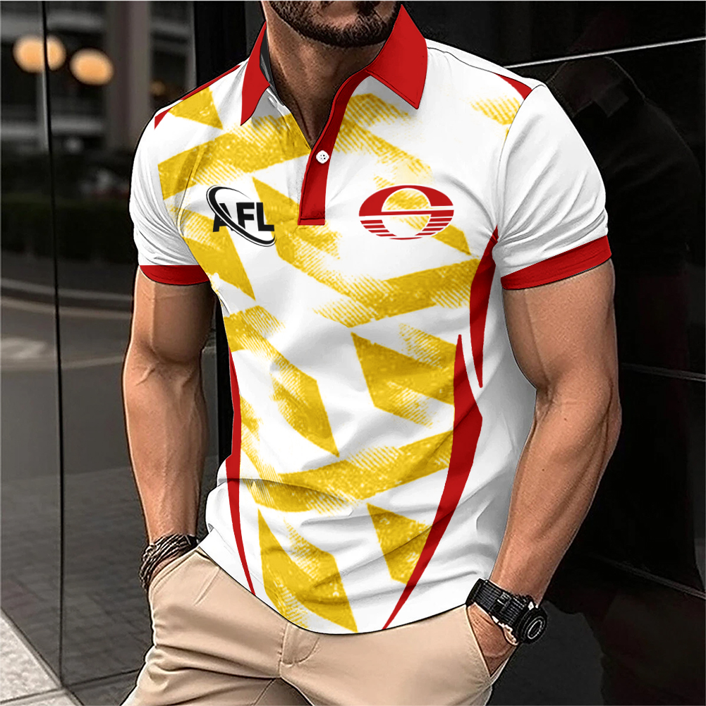 Auspiritmerch Gold Coast Suns Personalized Polo Shirt Gift For Fans