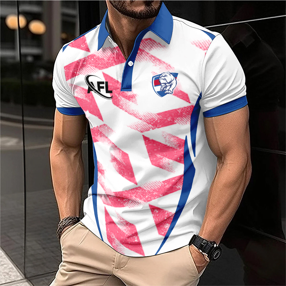 Auspiritmerch Western Bulldogs Personalized Polo Shirt Gift For Fans