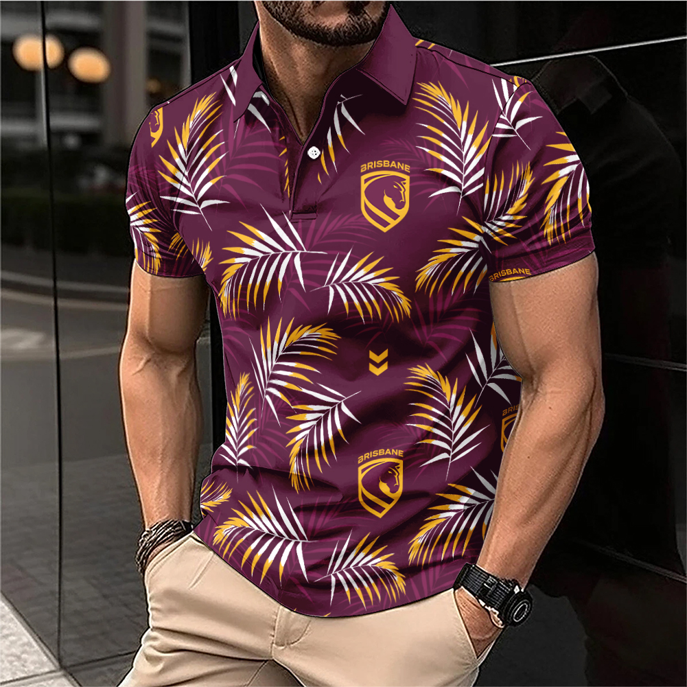 Auspiritmerch Brisbane Broncos Personalized Polo Shirt Gift For Fans