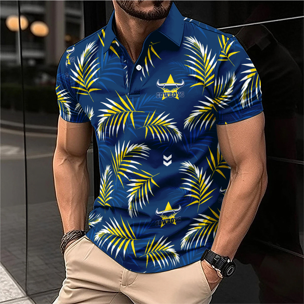 Auspiritmerch North Queensland Cowboys Personalized Polo Shirt Gift For Fans