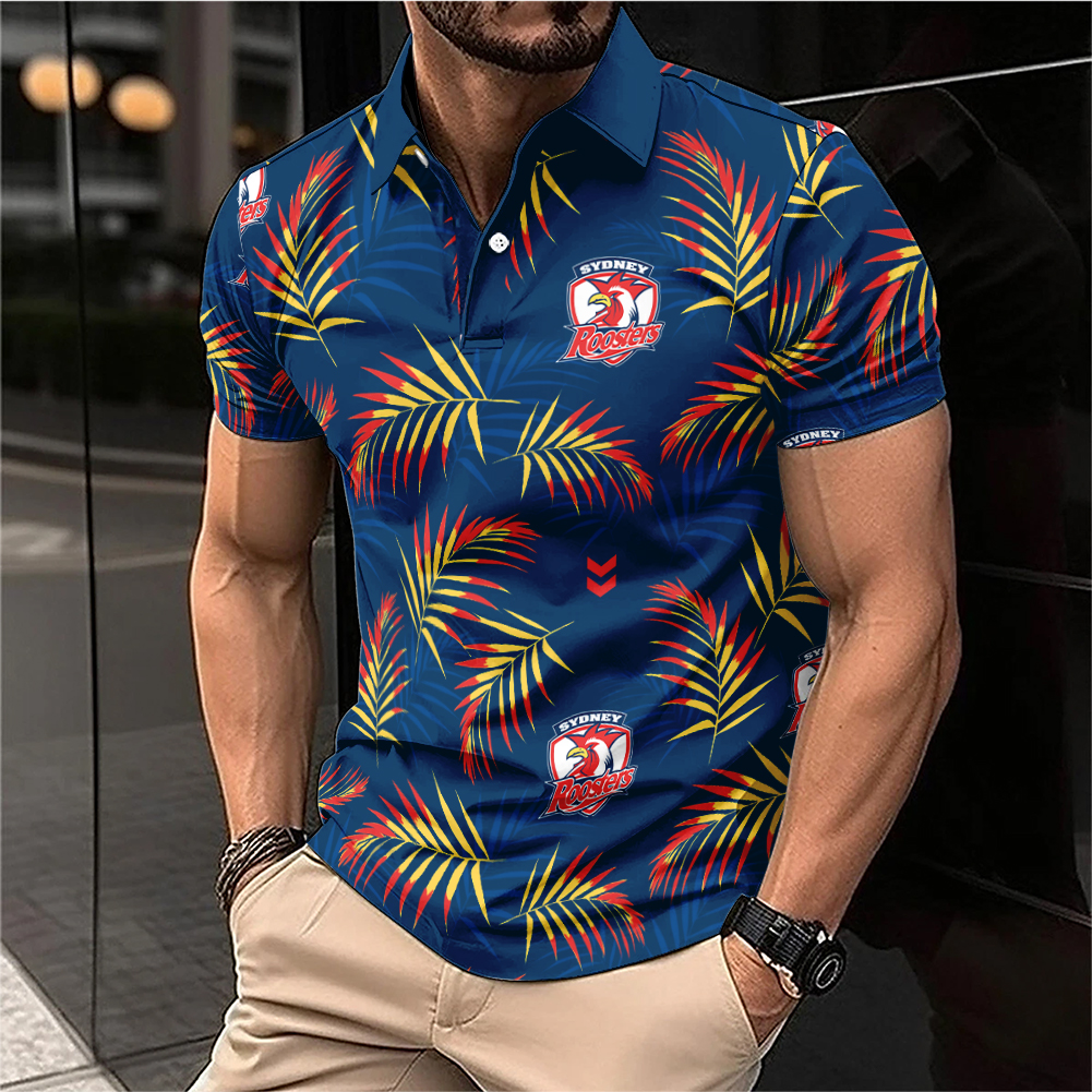 Auspiritmerch Sydney Roosters Personalized Polo Shirt Gift For Fans