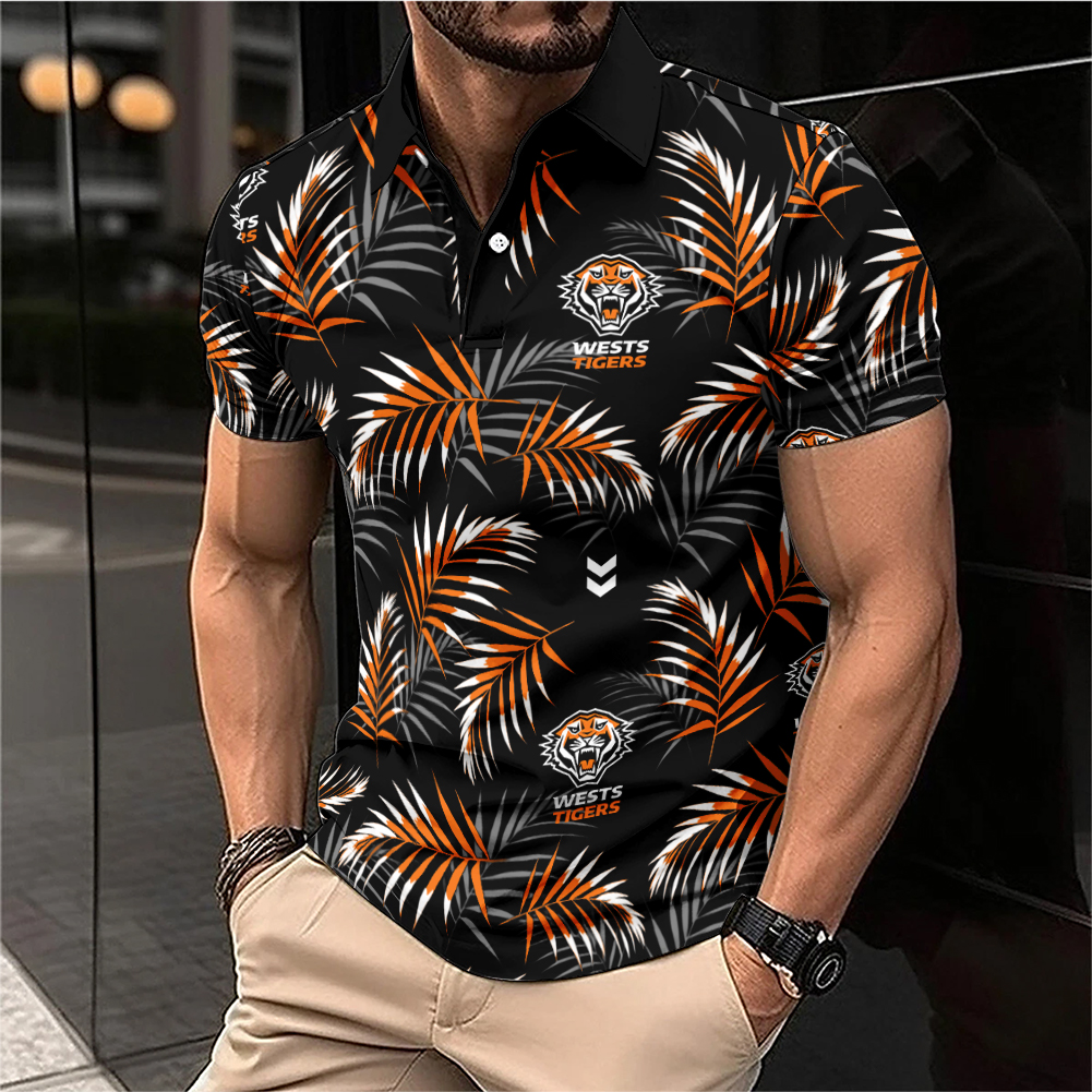 Auspiritmerch Wests Tigers Personalized Polo Shirt Gift For Fans