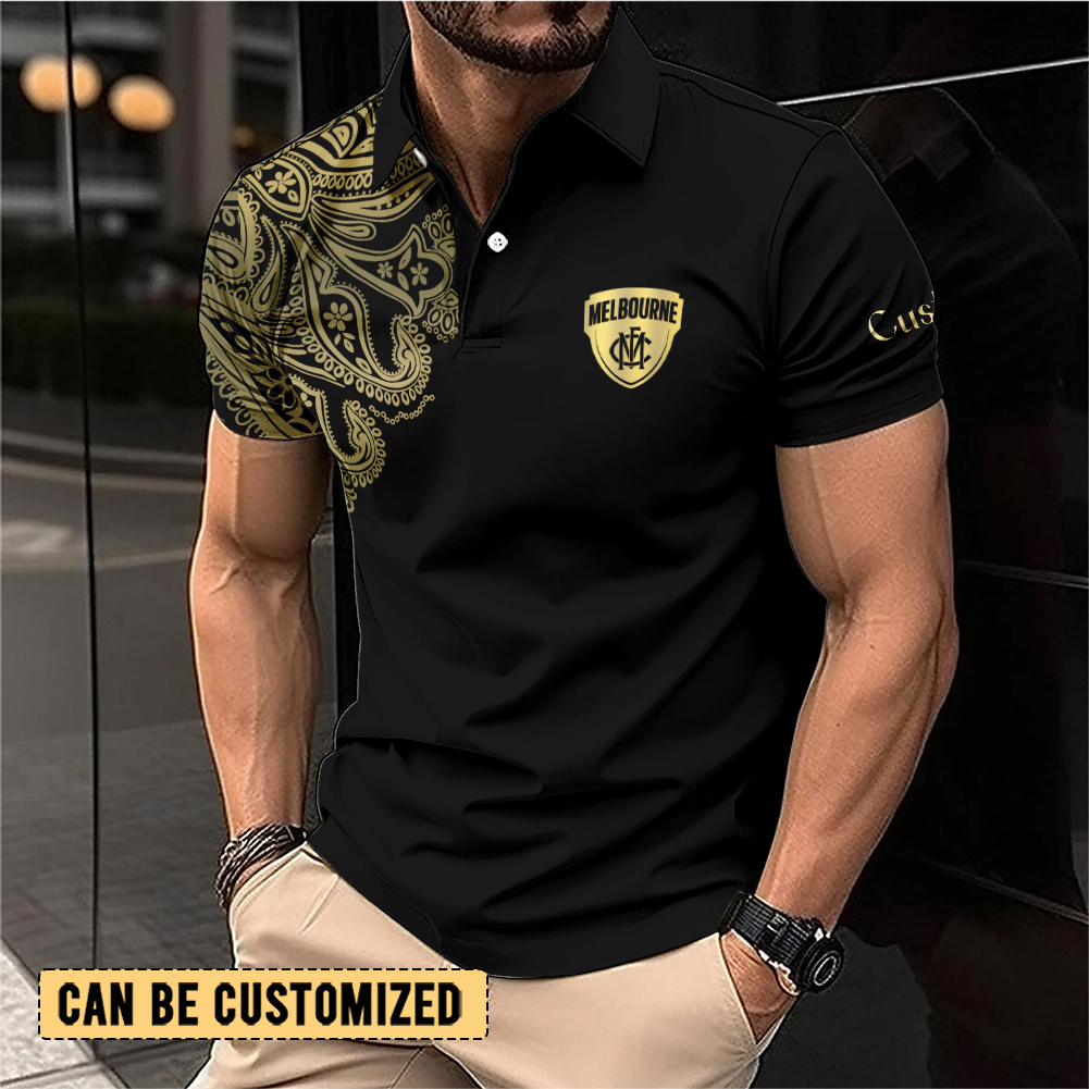 Auspiritmerch Melbourne Demons Personalized Polo Shirt Gift For Fans