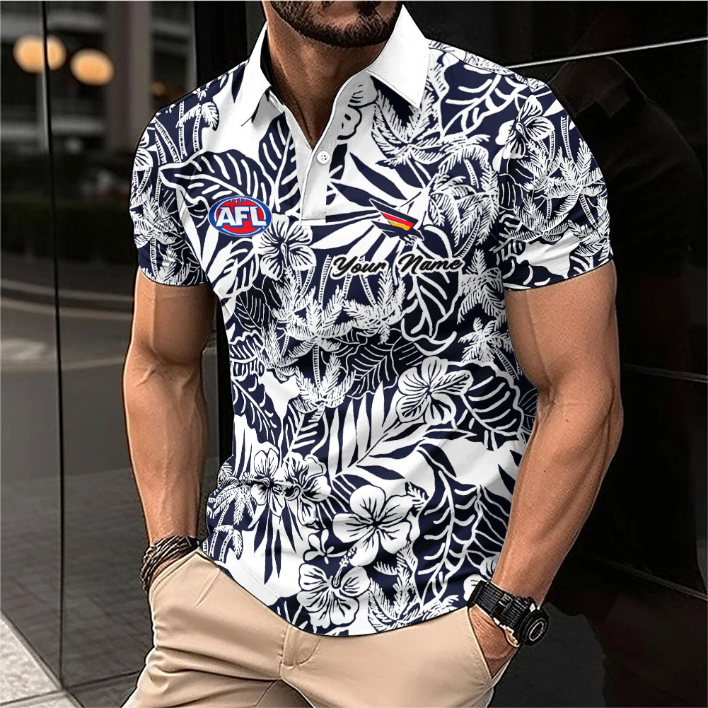 Auspiritmerch Adelaide Crows Personalized Polo Shirt Gift For Fans