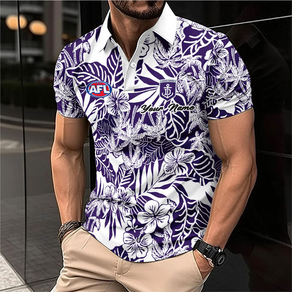 Auspiritmerch Fremantle Dockers Personalized Polo Shirt Gift For Fans