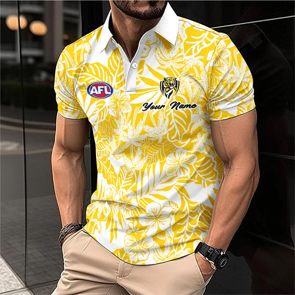 Auspiritmerch Richmond Tigers Personalized Polo Shirt Gift For Fans