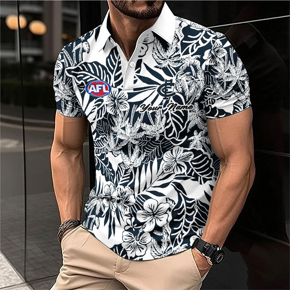 Auspiritmerch Carlton Blues Personalized Polo Shirt Gift For Fans