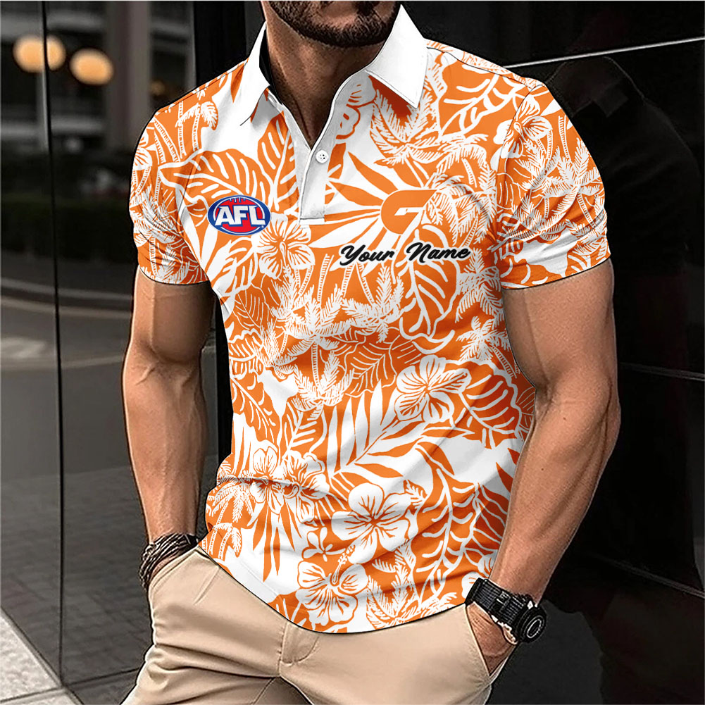 Auspiritmerch GWS Giants Personalized Polo Shirt Gift For Fans