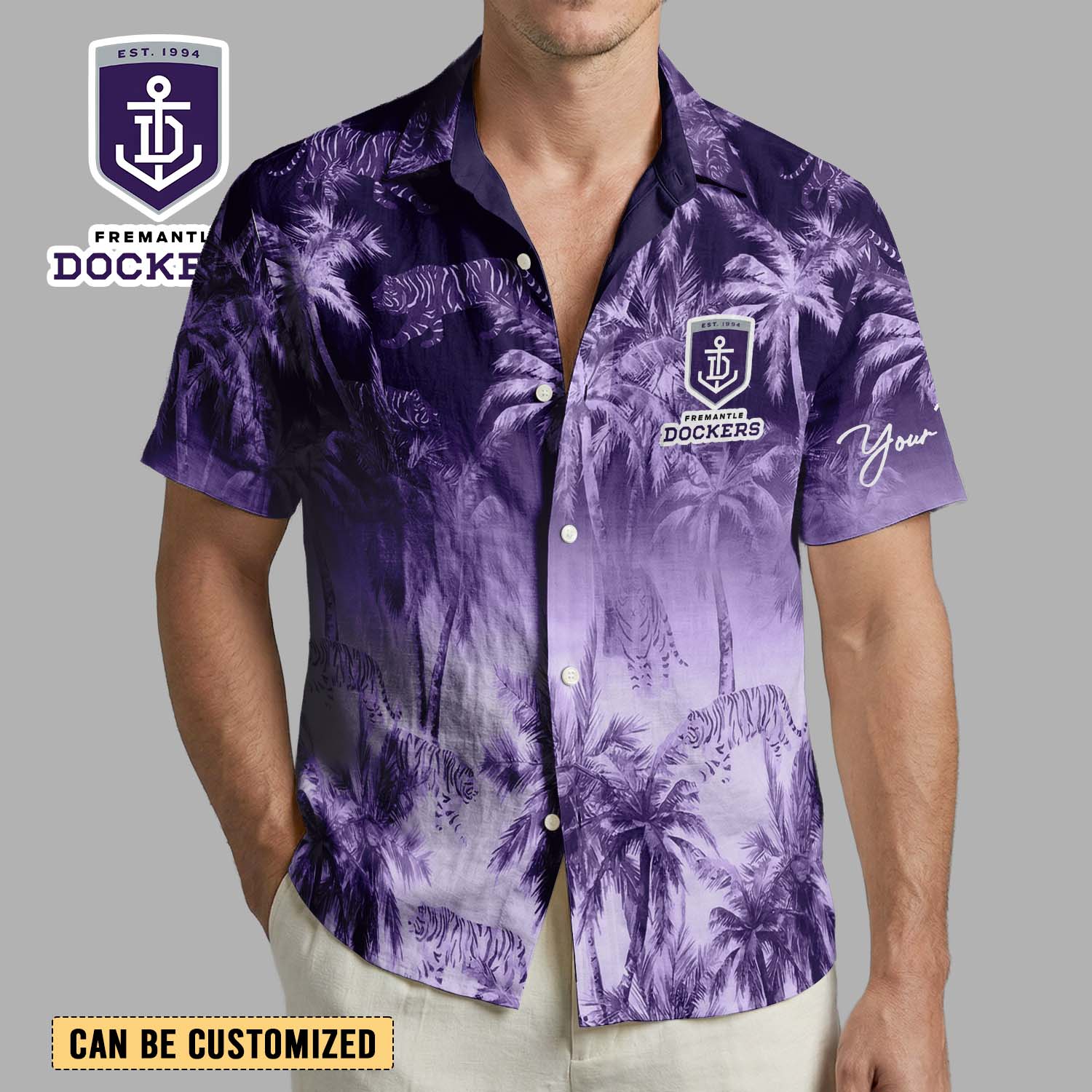 Auspiritmerch Fremantle Dockers Personalized Hawaiian Shirt Gift For Fans