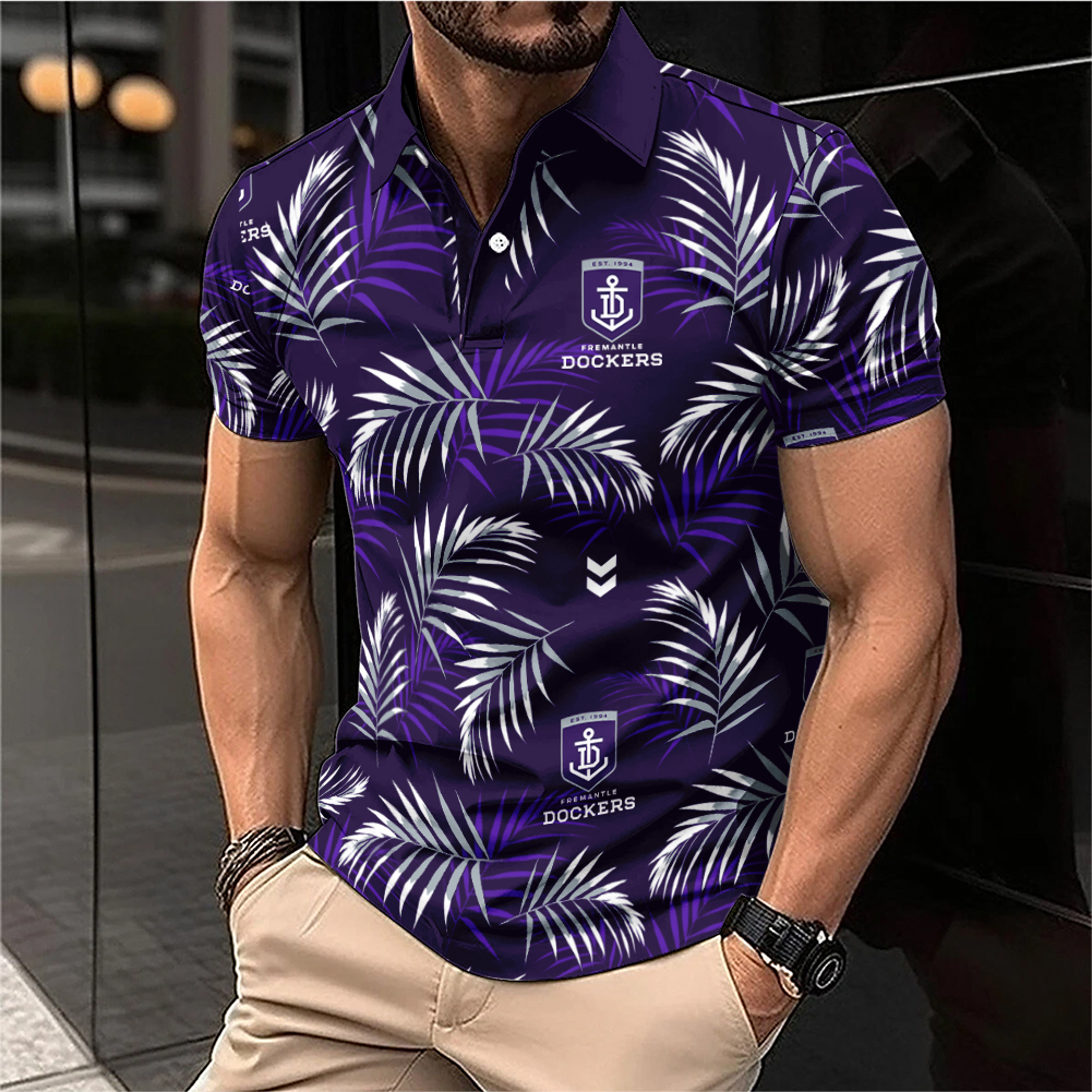 Auspiritmerch Fremantle Dockers Personalized Polo Shirt Gift For Fans