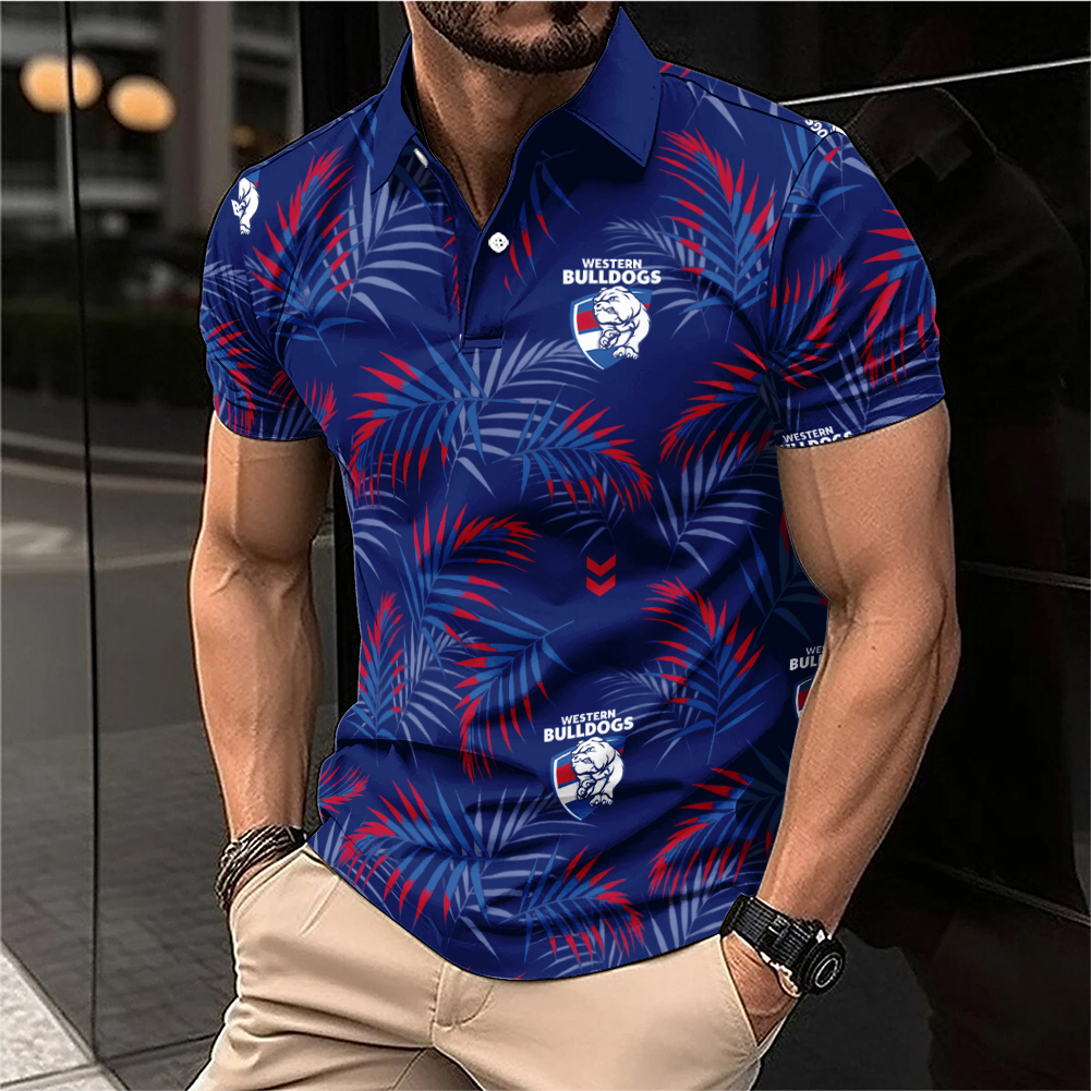 Auspiritmerch Western Bulldogs Personalized Polo Shirt Gift For Fans