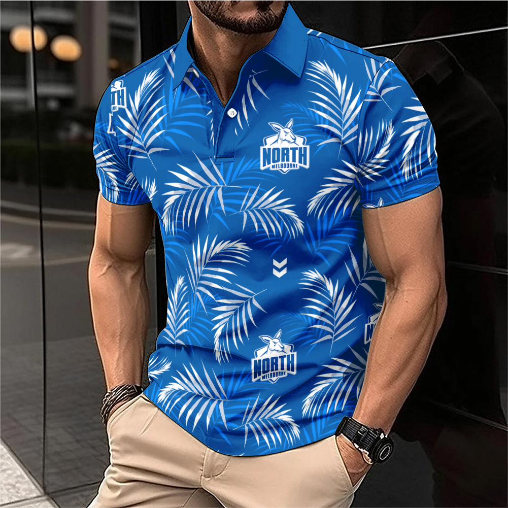 Auspiritmerch North Melbourne Personalized Polo Shirt Gift For Fans