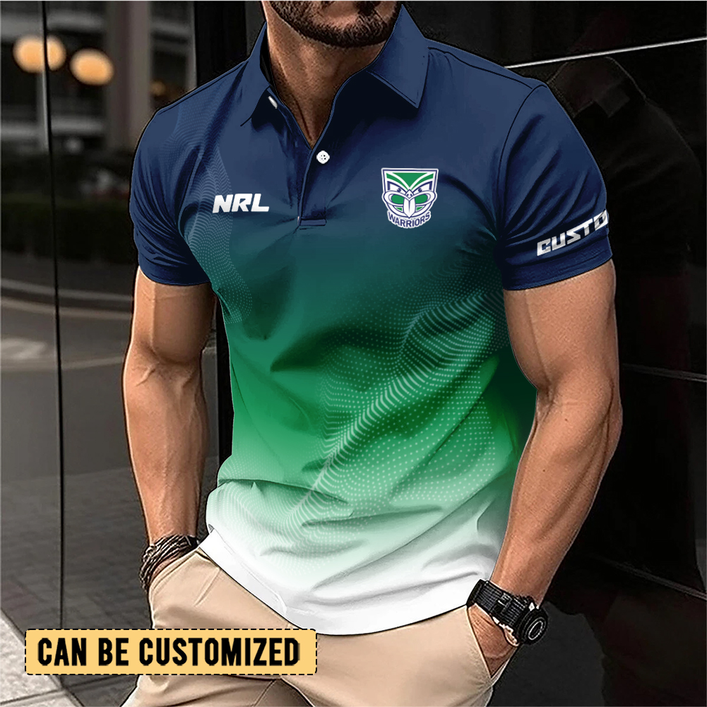 Auspiritmerch New Zealand Warriors Personalized Polo Shirt Gift For Fans