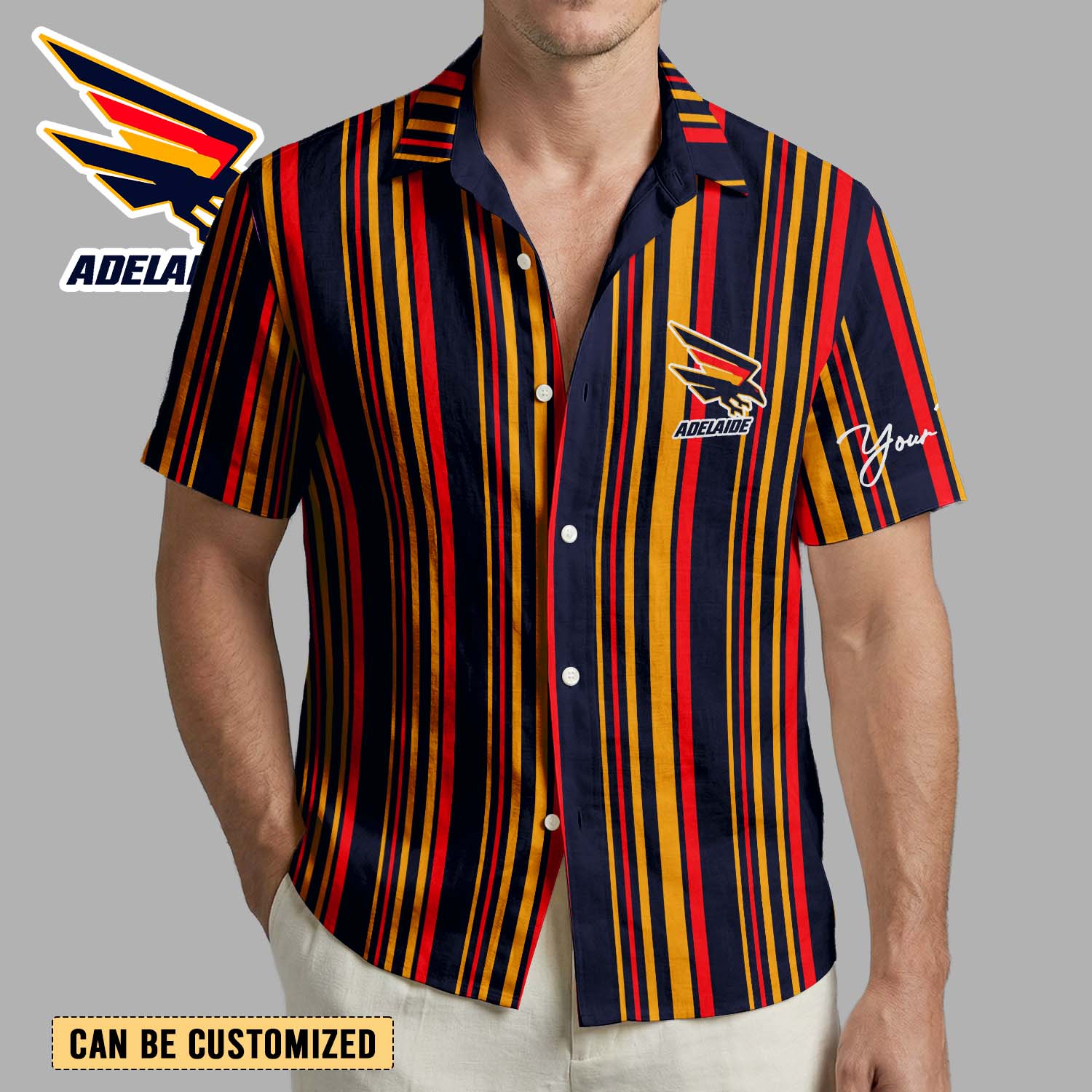 Auspiritmerch Adelaide Crows Personalized Hawaiian Shirt Gift For Fans