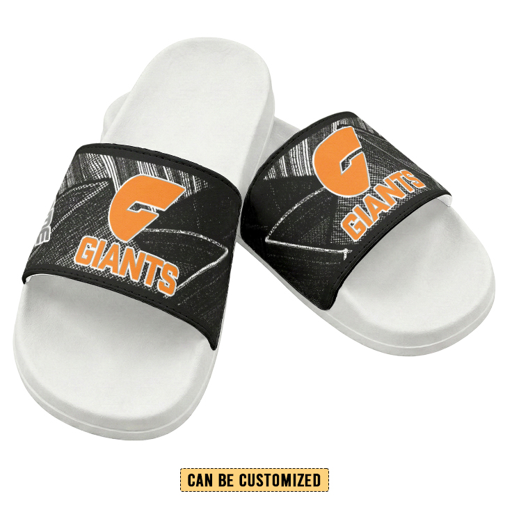 Auspiritmerch GWS Giants Personalized Sports Slippers Gift For Fans