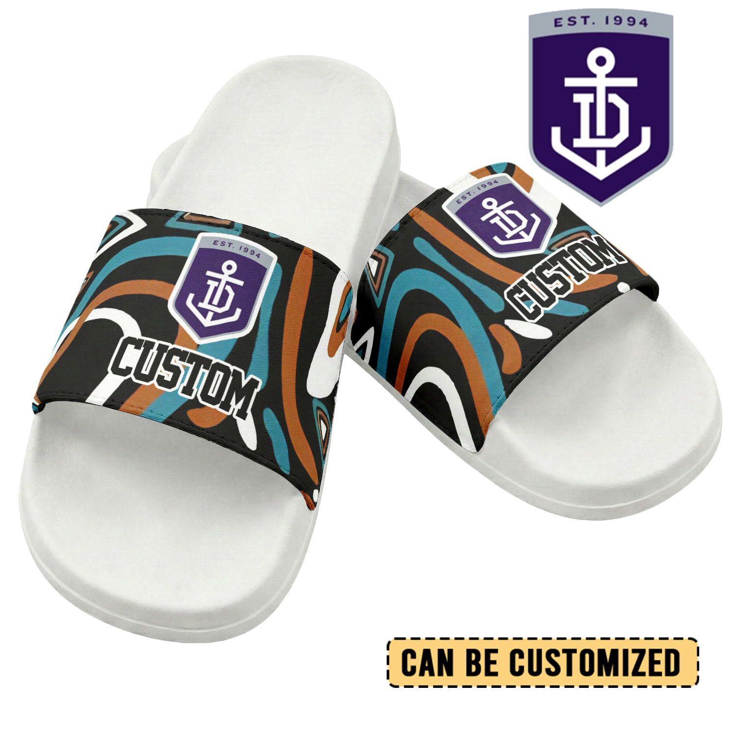Auspiritmerch Fremantle Dockers Personalized Sports Slippers Gift For Fans
