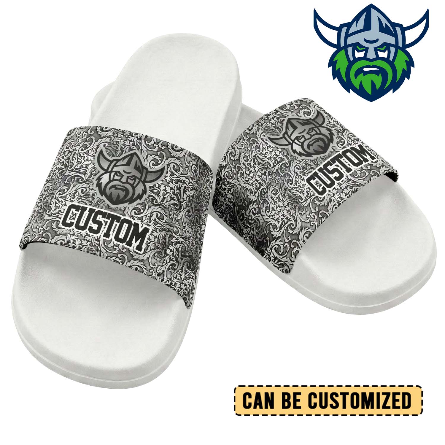 Auspiritmerch Canberra Raiders Personalized Sports Slippers Gift For Fans