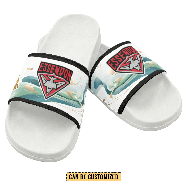 Auspiritmerch Essendon Personalized Sports Slippers Gift For Fans