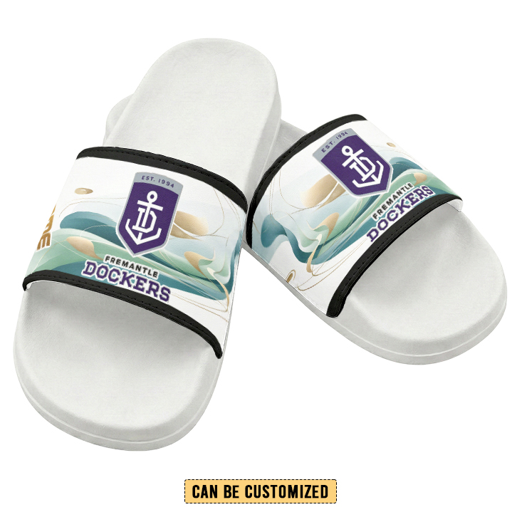 Auspiritmerch Fremantle Dockers Personalized Sports Slippers Gift For Fans
