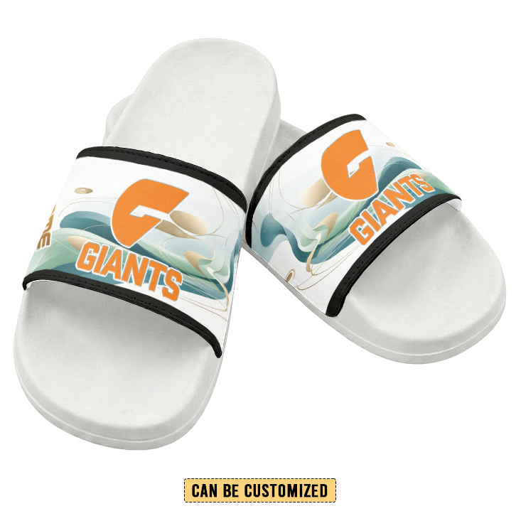 Auspiritmerch GWS Giants Personalized Sports Slippers Gift For Fans