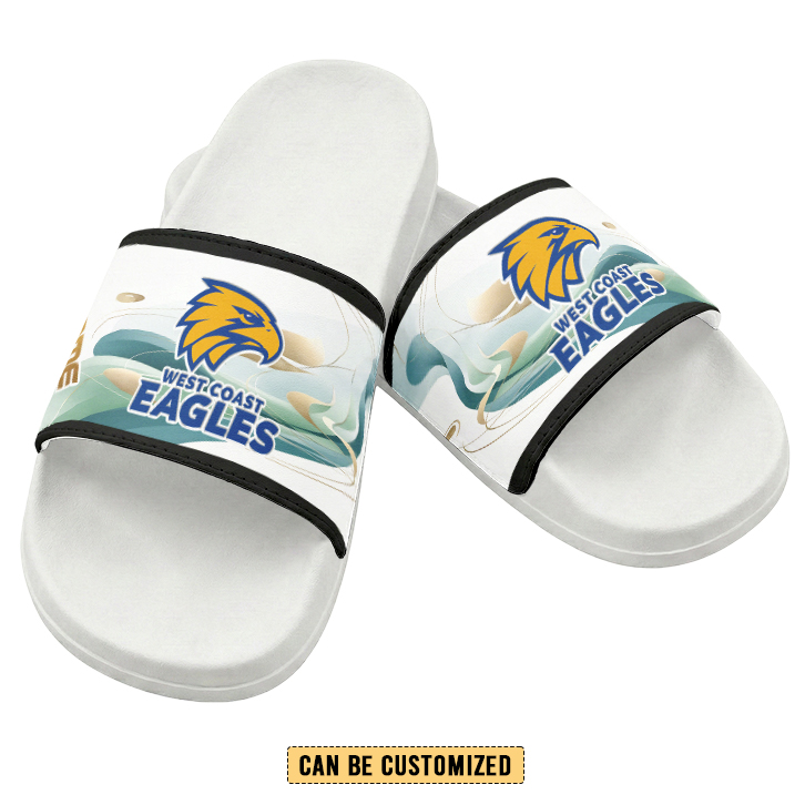 Auspiritmerch West Coast Eagles Personalized Sports Slippers Gift For Fans
