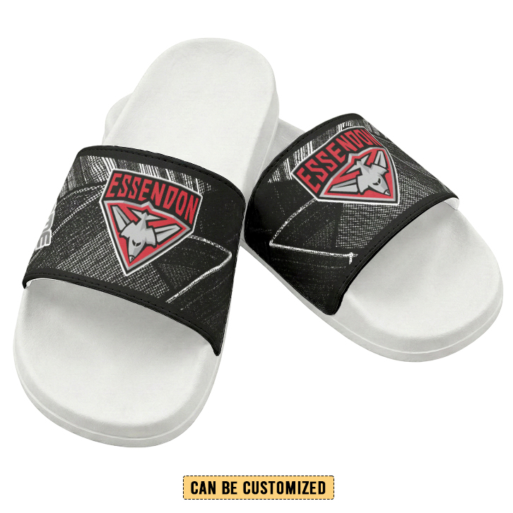 Auspiritmerch Essendon Personalized Sports Slippers Gift For Fans