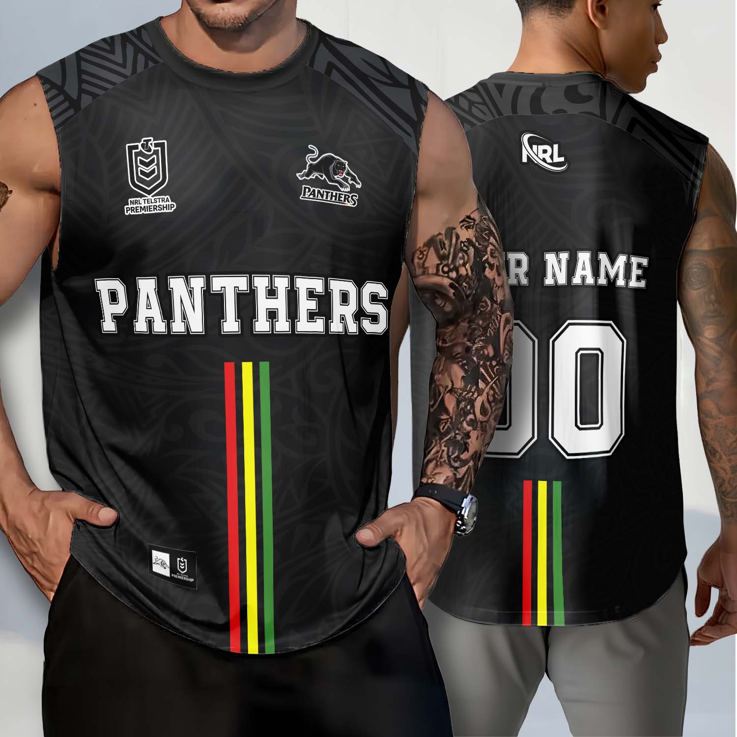 Auspiritmerch Penrith Panthers Personalized Tank Top Gift For Fans