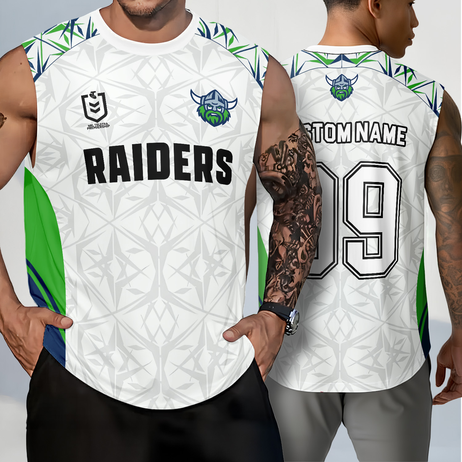 Auspiritmerch Canberra Raiders Personalized Tank Top Gift For Fans