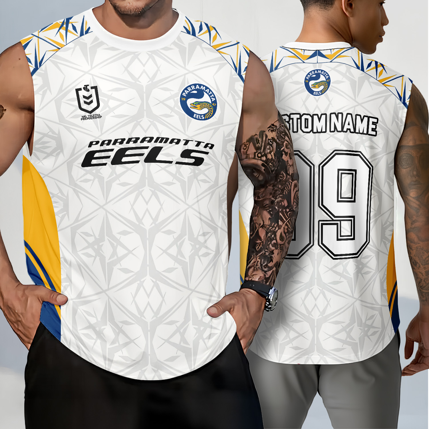 Auspiritmerch Parramatta Eels Personalized Tank Top Gift For Fans