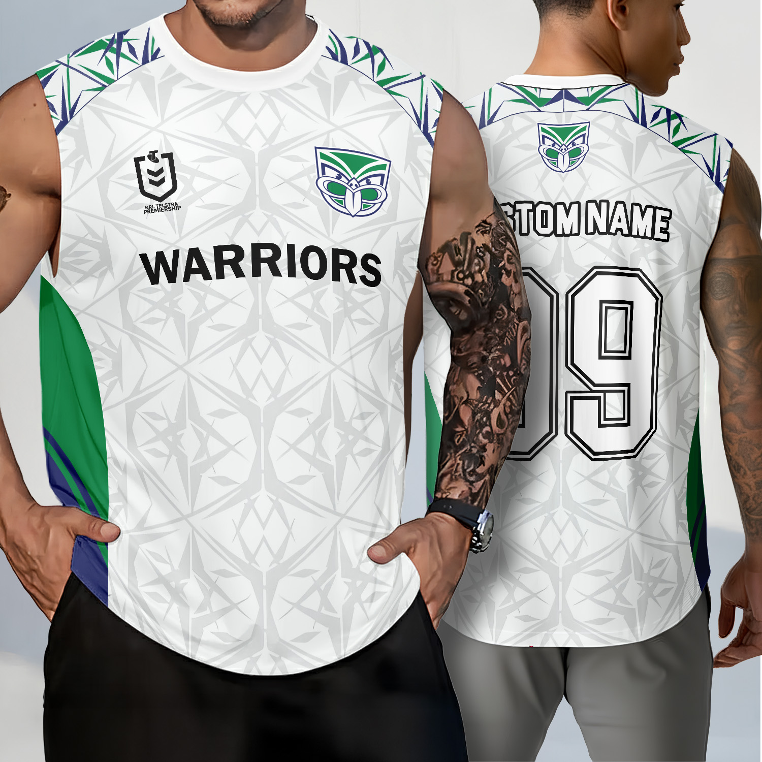Auspiritmerch New Zealand Warriors Personalized Tank Top Gift For Fans