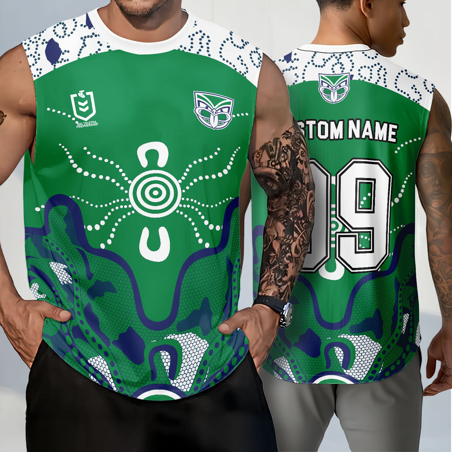 Auspiritmerch New Zealand Warriors Personalized Tank Top Gift For Fans