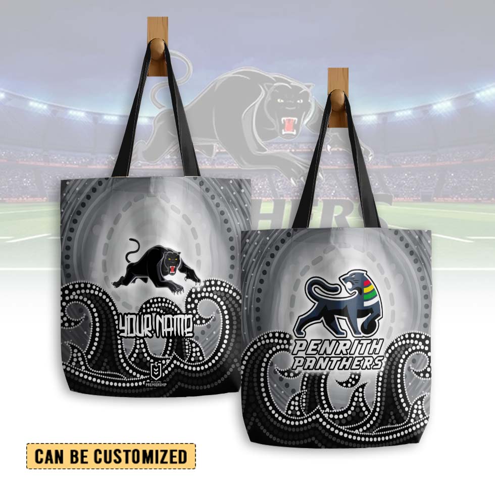 Auspiritmerch Penrith Panthers Personalized Tote Bags Gift For Fans