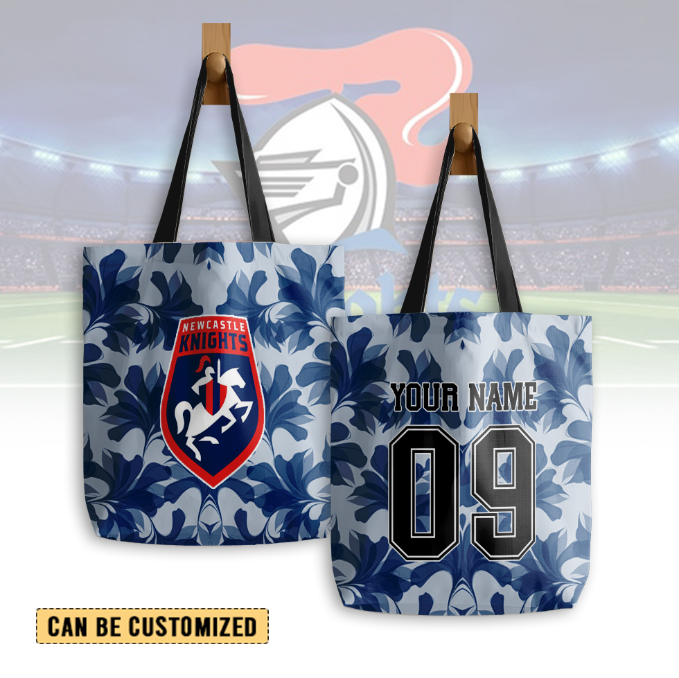 Auspiritmerch Newcastle Knights Personalized Tote Bags Gift For Fans