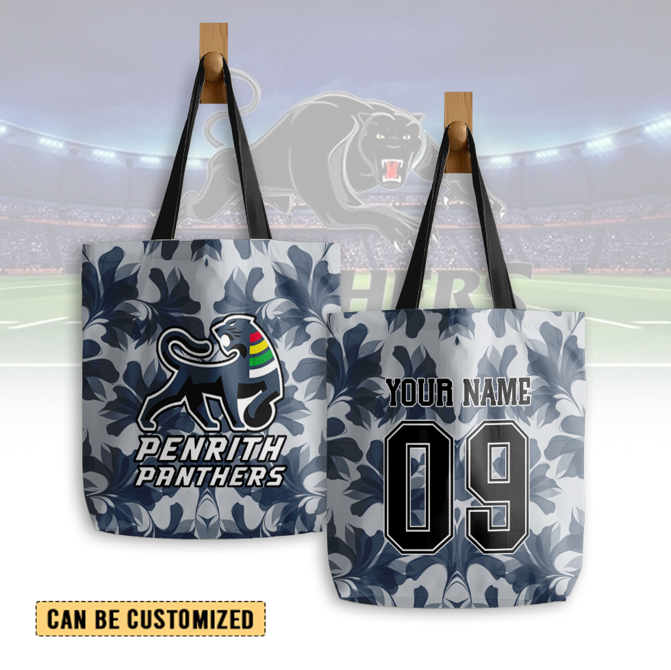 Auspiritmerch Penrith Panthers Personalized Tote Bags Gift For Fans