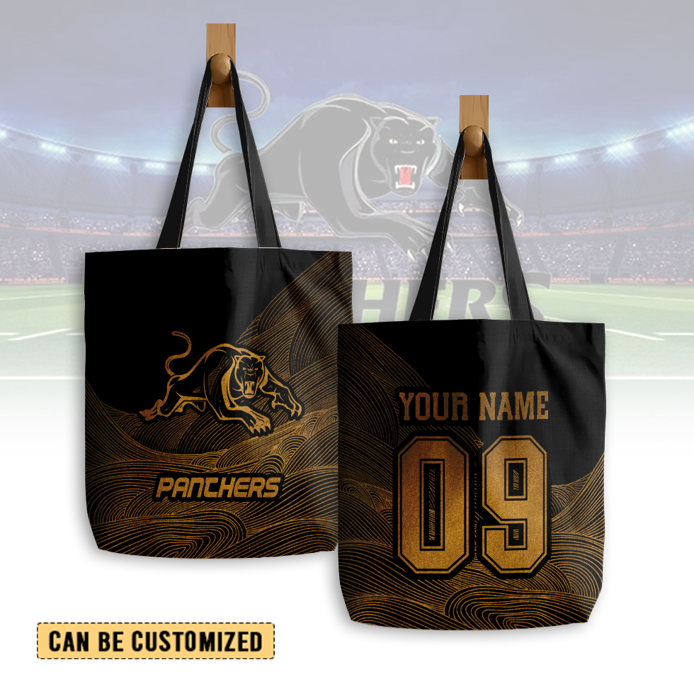Auspiritmerch Penrith Panthers Personalized Tote Bags Gift For Fans