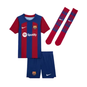 23/24 Kids Barcelona Home Kit