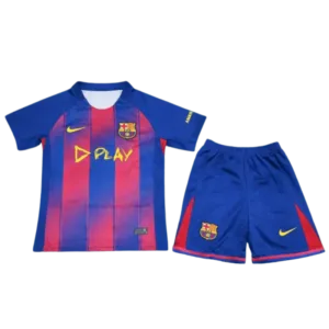 25/26 Kids Barcelona Ed Sheeran Kit