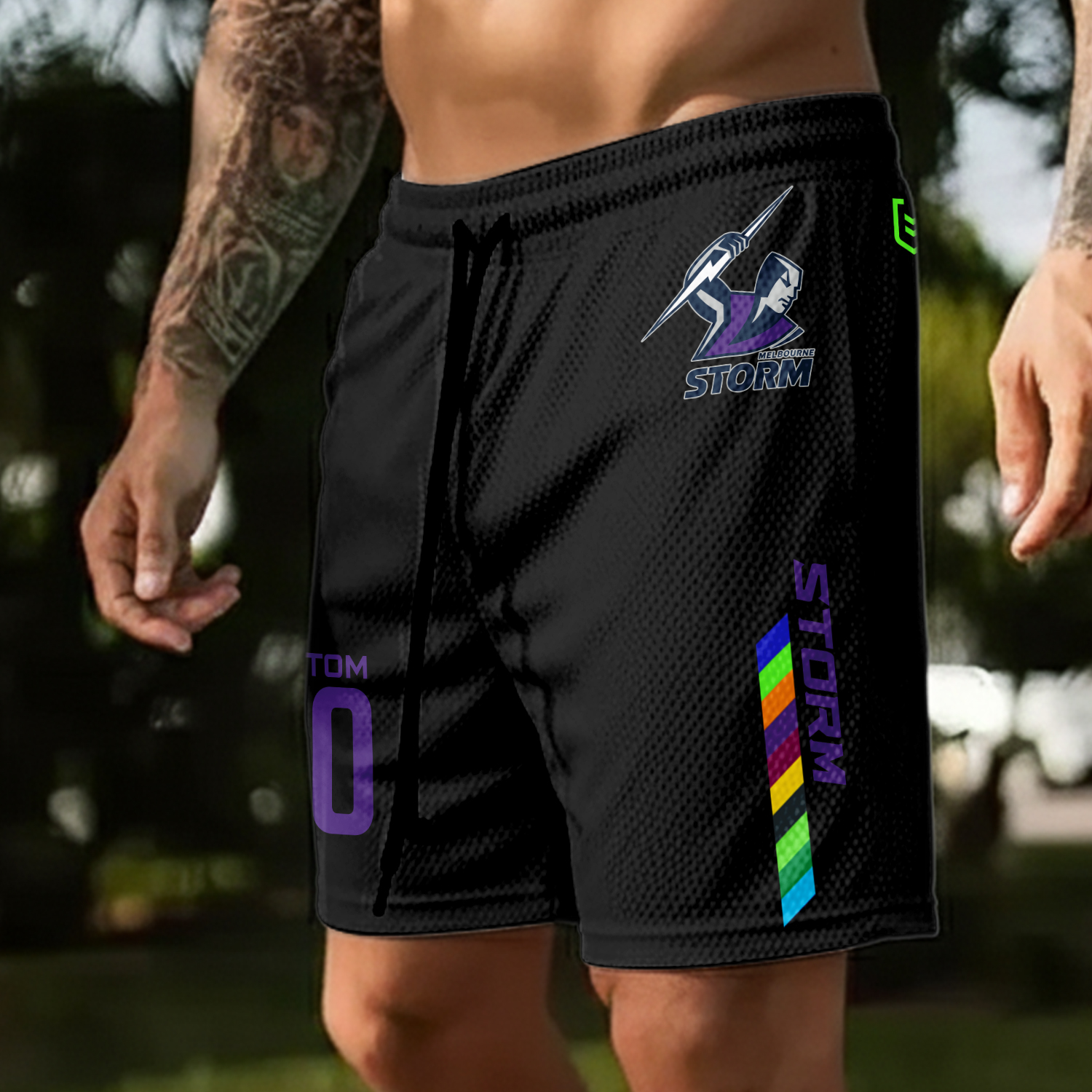 Auspiritmerch Melbourne Storm Personalized Short Pants Gift For Fans